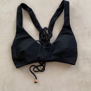 Rachel Roy Laceup Swim Top